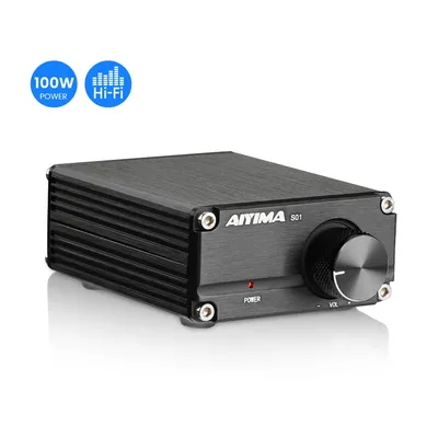 AIYIMA – amplificateur de puissance numérique TPA3116 caisson de basses 100W Mono avec ampli OP