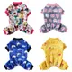 Pyjama en molleton doux pour animaux de compagnie pour petits et moyens chiens motif Animal