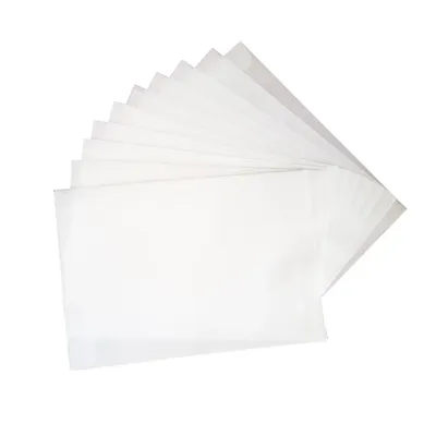 Enveloppes blanches translucides en vélin multifonction carte pour anniversaire ou mariage avec