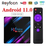 Boîtier Smart TV H96 MAX Android...