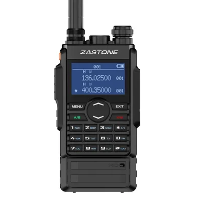 Zastone-Radio amateur double bande M7 5W perforé 136-174 400-480MHz 250 canaux batterie