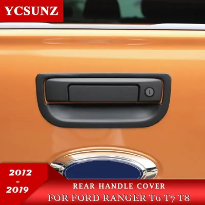 Couvercle de poignée de hayon en ABS pièces extérieures de voiture pour Ford Ranger Concertrak T6