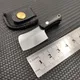Porte-clés à lame tranchante en acier inoxydable mini couteau EDC outil d'épluchage couteau de