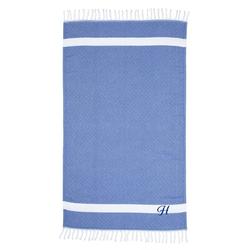 Highland Dunes Fortin Pestemal Turkish Cotton Beach Towel 100% Cotton in Blue | Wayfair 4BD0B0FC9C1541D2958F79788E70E819