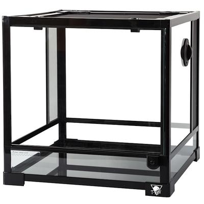 T-Rex Single Door Glass Terrarium, 18" L X 18" W X 18" H