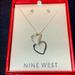 Nine West Jewelry | Nine West Necklace And Earrings Set | Color: Silver | Size: Os