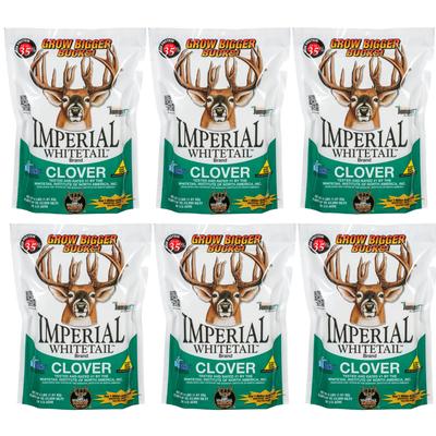 Whitetail Institute Imperial Clover 24 lbs. - Carton of 6- 4lb Bags