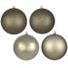 Vickerman 577059 - 1" Wrought Iron Matte / Shiny / Sequin / Glitter Ball Christmas Tree Ornament (36 pack) (N590323-2)