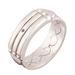 Atlantis Power,'Artisan Crafted 950 Silver Atlantis Band Ring from Peru'