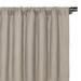 Eastern Accents Breeze Linen Solid Room Darkening Rod Pocket Curtain Panel Linen in Gray | 84 H in | Wayfair 7V8-CUA-160-RP