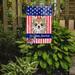 The Holiday Aisle® Leighanne 2-Sided Garden Flag, Polyester in Blue | 15 H x 11 W in | Wayfair 31CC9AA35E304B76B2017A69042B43CD