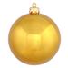 Hashtag Home Holiday Décor Ball Ornament Plastic in Yellow | 2.75" H x 2.75" W x 2.75" D | Wayfair 4DEADFC6F2594C7D811C6AA54F9ED522