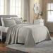 Winston Porter Callicoon Standard Cotton Coverlet/Bedspread Set Cotton Sateen in Gray | Full Bedspread + 2 Shams | Wayfair