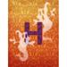 The Holiday Aisle® Barak Halloween Ghost Monogram Initial 2-Sided Garden Flag Metal | 40 H x 28 W in | Wayfair 9880FD0C446E4992AE64115B6855F5A5