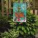 The Holiday Aisle® Silloth Bactrian Camel 2-Sided Polyester 15 x 11 in. Garden Flag in Brown/Green/Orange | 15 H x 11 W in | Wayfair