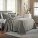Winston Porter Callicoon Standard Cotton Coverlet/Bedspread Set Cotton Sateen in Gray | Twin Bedspread + 1 Sham | Wayfair