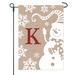 The Holiday Aisle® Ganit Christmas Snowman 2-Sided 21 x 14 Garden Flag in Brown | 21 H x 14 W in | Wayfair E8AEDD494F304BACAFDCE75A42DCC33A