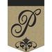 Fleur De Lis Living Mckey 2-Sided Garden Flag in Black/Brown | 18 H x 13 W in | Wayfair F27AE8D83E054BE7BE4BCB3434D1315F