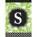 Winston Porter Lamberti 2-Sided Garden Flag, Nylon in Green/Black | 18 H x 13 W in | Wayfair 896B826FA8A5401CA680AB4A76ABB124