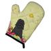 The Holiday Aisle® Saroyan Bouvier des Flandres Oven Mitt in Black/Green | 8.5 W in | Wayfair CB075F3F58C545E994B32DC68B8A6CC8