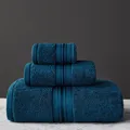 Ensemble de serviettes en coton égyptien serviette de bain et serviette de visage serviette de