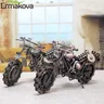 ERMAKOVA – Figurine de moto Vintage 21cm modèle moteur rétro accessoire de moto en fer fait à la