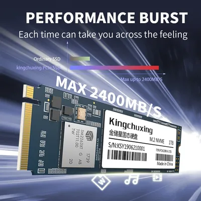Twisted Kingchuxing-Disque SSD interne pour ordinateur portable SSD Nvme M2 256 Go 512 Go PCIe