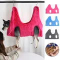 Hamac de toilettage pour animaux de compagnie sac de retenue pour chiot chien chat pince à