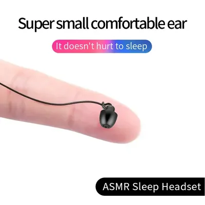 Écouteurs de sommeil à prise 3.5 pour garçons et filles adaptés pour Xiaomi 14-mi iphone7 plus