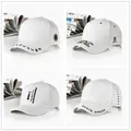 Casquette de Baseball en Coton pour Homme et Femme Chapeau avec Lettres Brodées Noir et Blanc