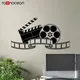 Autocollant Mural en vinyle pour Film bande adhésive amovible pour décoration de Studio 3R26