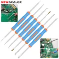 NEWACALOX – Kit d'outils d'aide au dessoudage outils d'aide à la soudure Kit de nettoyage de PCB