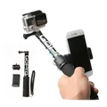 Perche à selfie extensible pour GoPro HERO 12 11 DJI OSMO monopode adaptateur de support de