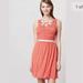 Anthropologie Dresses | Anthropologie Postmark Red Polka Dot Dress, Large | Color: Orange/Red | Size: L