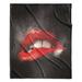 Everly Quinn Fashion Lips Blanket Microfiber/Fleece/Microfiber | 60 W in | Wayfair 7FB317212B314AD0934C3CB454D95024