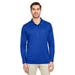 Team 365 TT51L Men's Zone Performance Long Sleeve Polo Shirt in Sport Royal Blue size 4XL | Polyester