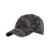 Top Of The World TW5537 Riptide Washed Cotton Ripstop Hat in Blackuflage