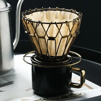 DROHOEY-goutteur de café intelligent pliable filtre à café tasse filtrante Portable