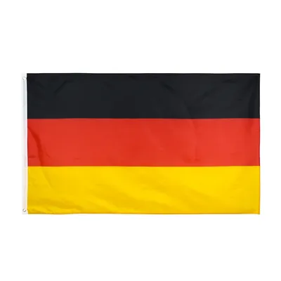 Xiangying-allemand allemand allemand sensation allemande noir rouge jaune 90x150cm