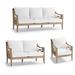 Surrey Hill Seating Replacement Cushions - Chaise, Solid, Natural Chaise - Frontgate