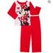 Disney Pajamas | New Disney Jr Minnie Mouse 2pc Pajama Set | Color: Red | Size: 2tg
