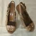Tory Burch Shoes | Authentic Tory Burch Heels | Color: Tan | Size: 9