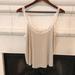 Victoria's Secret Intimates & Sleepwear | 0121 Victoria’s Secret - Cropped Camisole | Color: Cream/Tan | Size: L