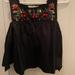 Zara Tops | Embellished Beaded Top Sz M | Color: Black | Size: M