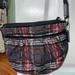 Coach Bags | Authentic Plaid Coach Crossbody Bag | Color: Black/Red | Size: Os