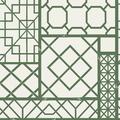 Trailing Trellis Wallpaper - Green - Ballard Designs Green - Ballard Designs
