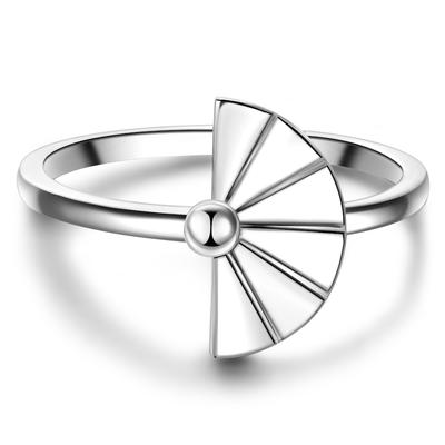 Glanzstücke München Ring Fächer Sterling Silber in 60 Damen Image