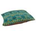 East Urban Home Jacksonville Football Baroque Indoor Pillow Metal in Green/Blue/Black | 5 H x 40 W x 30 D in | Wayfair