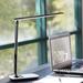 Mount-It LED Desk Lamp w/ USB Charging Port Dimmable Touch Controls w/ Color Adjustment Metal in Black | 19 H x 7 W x 3 D in | Wayfair TS-7005