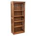 Red Barrel Studio® Eyrún 60" H x 24" W Solid Wood Standard Bookcase Wood in Brown | 60 H x 24 W x 12 D in | Wayfair